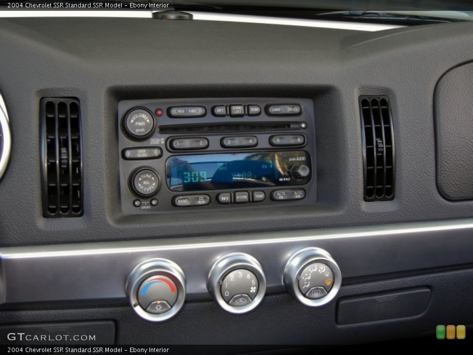 Ebony Interior Audio System for the 2004 Chevrolet SSR  #59888237