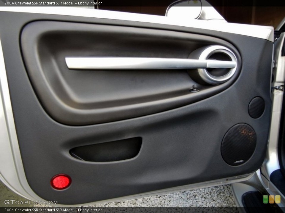 Ebony Interior Door Panel for the 2004 Chevrolet SSR  #59888249