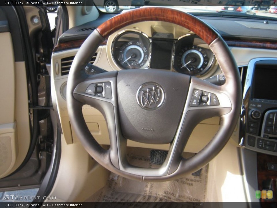 Cashmere Interior Steering Wheel for the 2012 Buick LaCrosse FWD #59894657