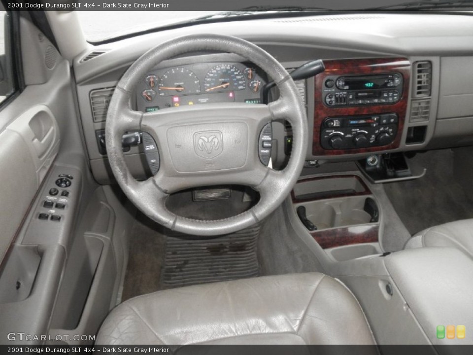 Dark Slate Gray Interior Dashboard for the 2001 Dodge Durango SLT 4x4 #59896193
