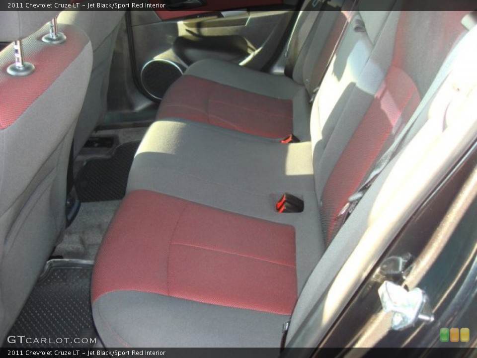 Jet Black/Sport Red Interior Photo for the 2011 Chevrolet Cruze LT #59896811