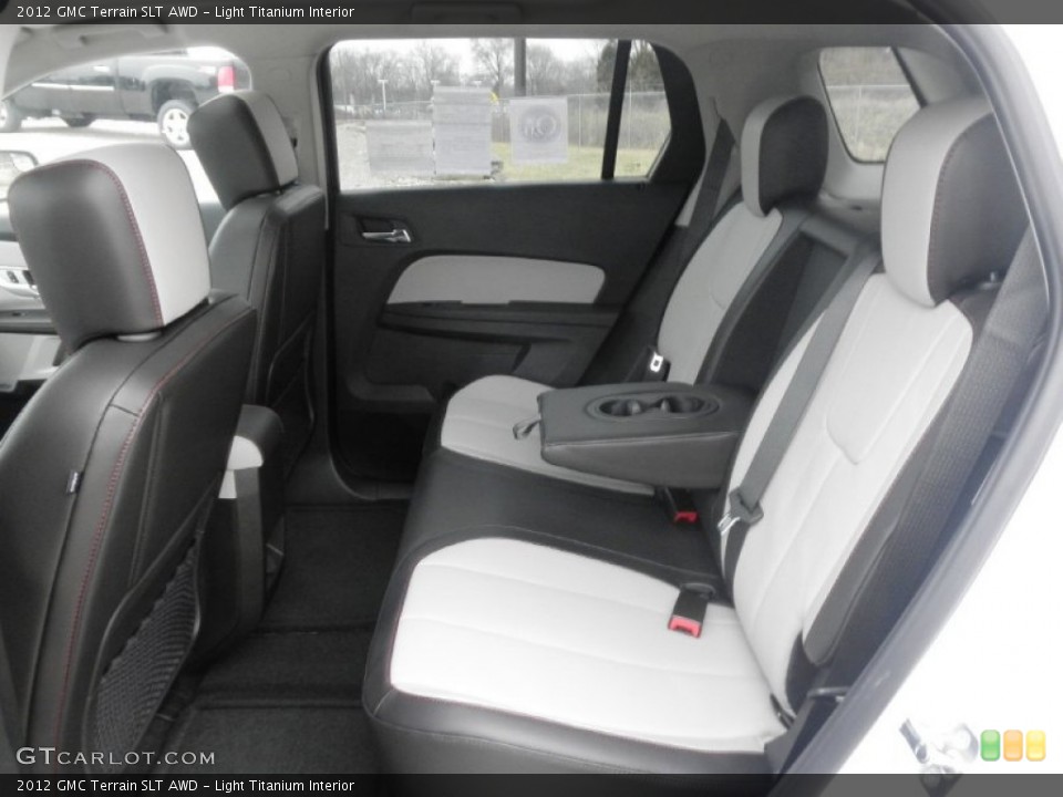 Light Titanium Interior Rear Seat for the 2012 GMC Terrain SLT AWD #59896814