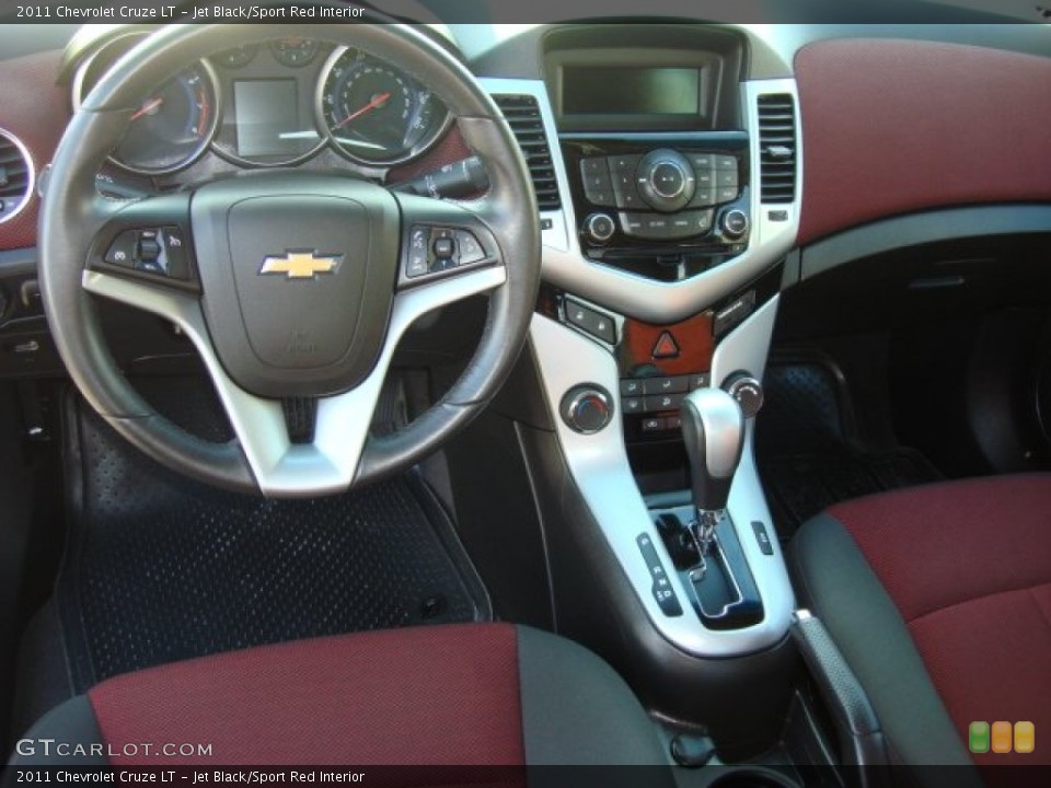Jet Black/Sport Red Interior Dashboard for the 2011 Chevrolet Cruze LT #59896820