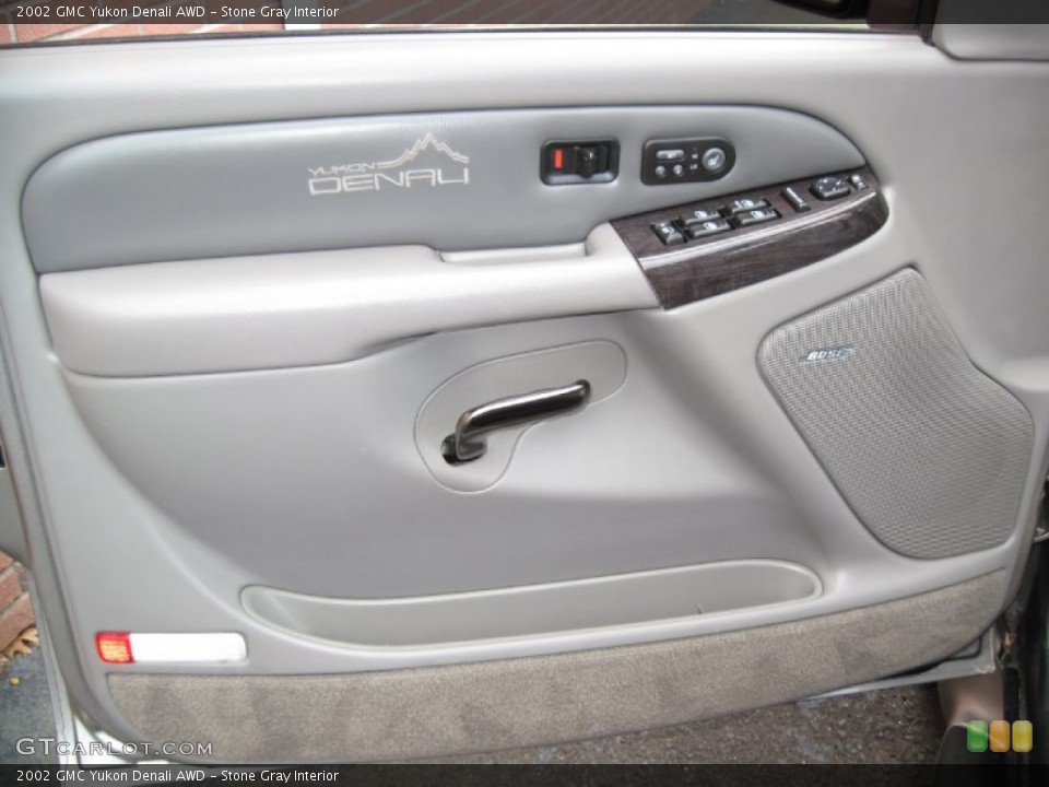 Stone Gray Interior Door Panel for the 2002 GMC Yukon Denali AWD #59898096
