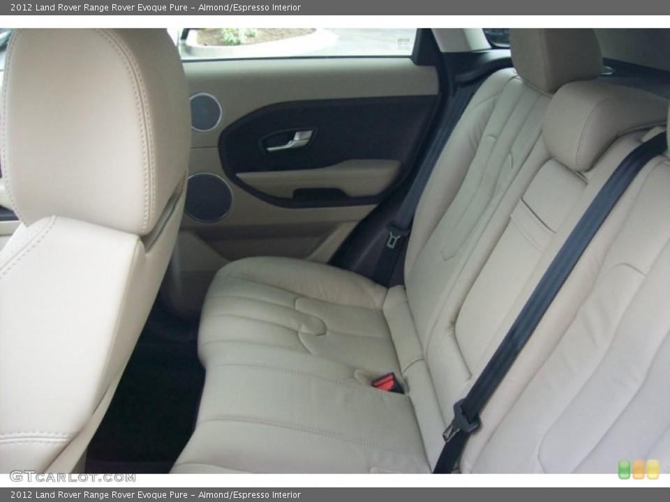 Almond/Espresso Interior Photo for the 2012 Land Rover Range Rover Evoque Pure #59899352