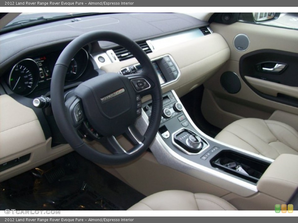 Almond/Espresso Interior Prime Interior for the 2012 Land Rover Range Rover Evoque Pure #59899388