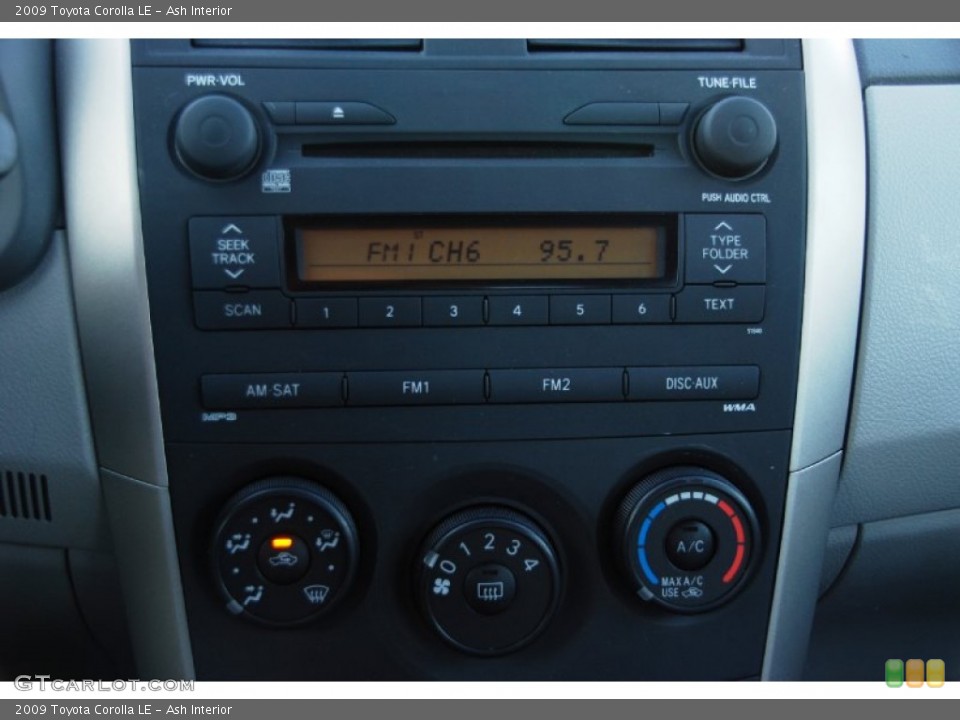 Ash Interior Controls for the 2009 Toyota Corolla LE #59900264