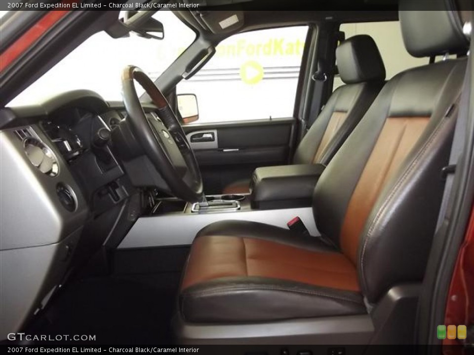 Charcoal Black/Caramel Interior Photo for the 2007 Ford Expedition EL Limited #59900357