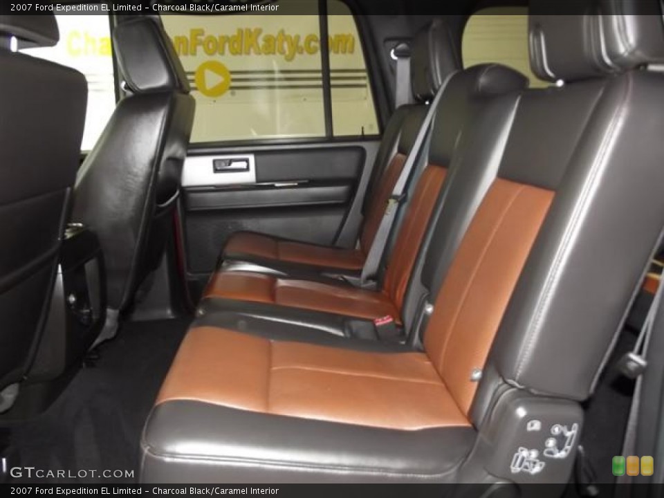 Charcoal Black/Caramel Interior Photo for the 2007 Ford Expedition EL Limited #59900366