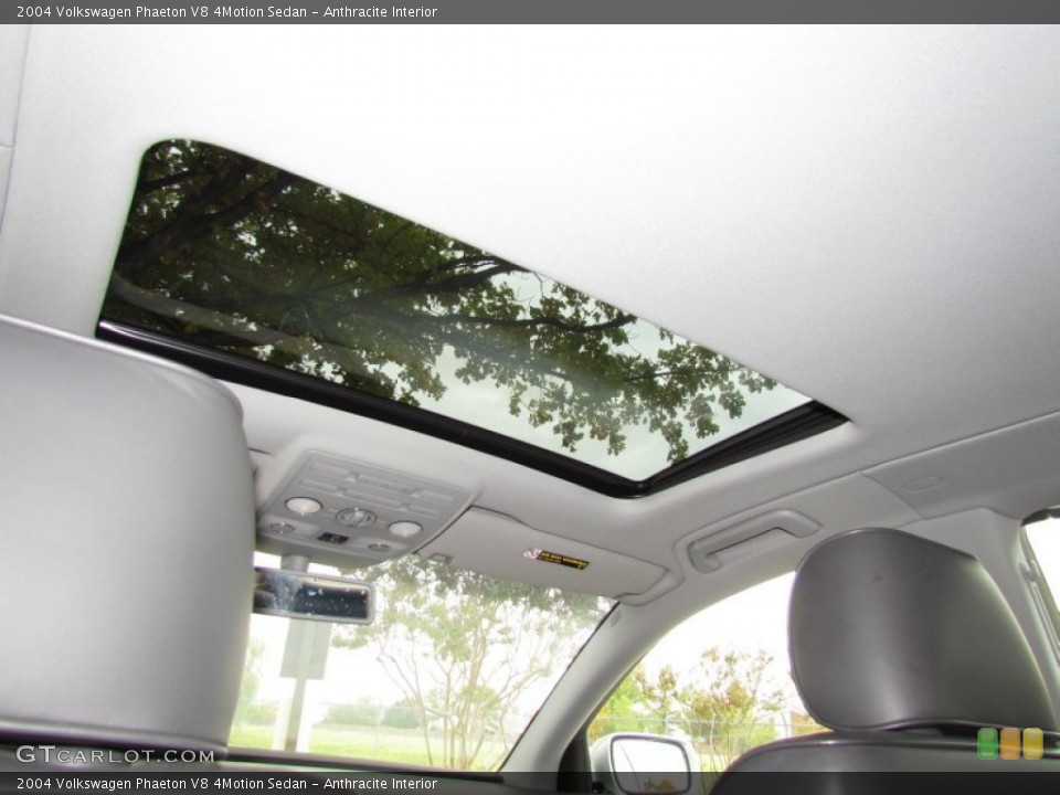 Anthracite Interior Sunroof for the 2004 Volkswagen Phaeton V8 4Motion Sedan #59901581