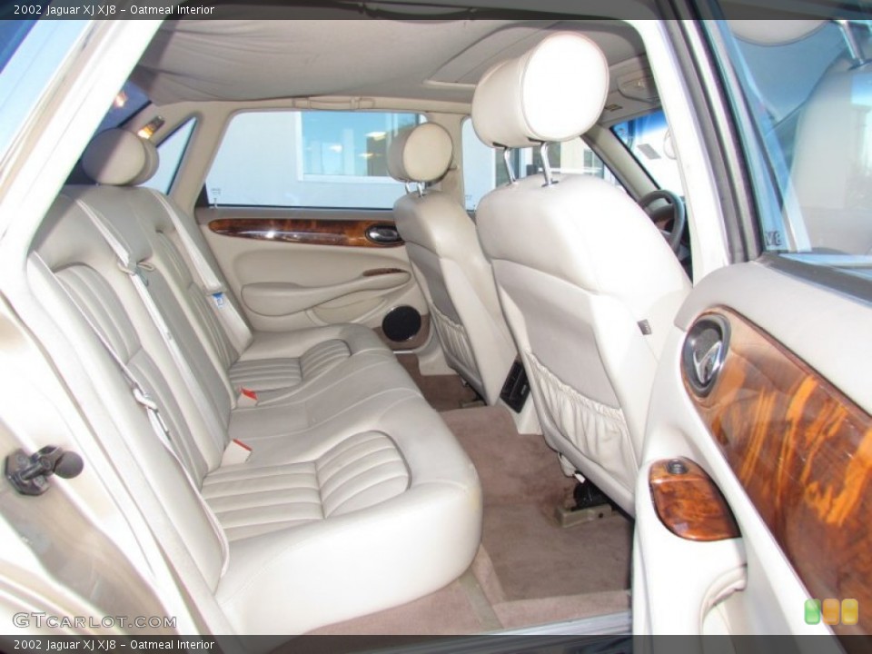 Oatmeal Interior Rear Seat for the 2002 Jaguar XJ XJ8 #59901917