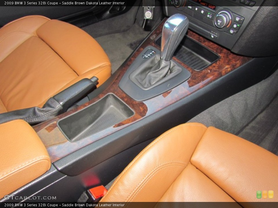 Saddle Brown Dakota Leather Interior Transmission for the 2009 BMW 3 Series 328i Coupe #59902181