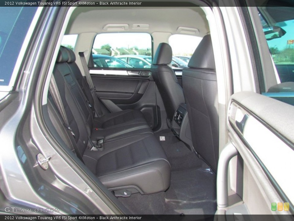 Black Anthracite Interior Photo for the 2012 Volkswagen Touareg VR6 FSI Sport 4XMotion #59902250
