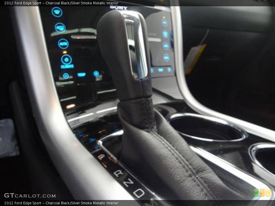 Charcoal Black/Silver Smoke Metallic Interior Transmission for the 2012 Ford Edge Sport #59903873