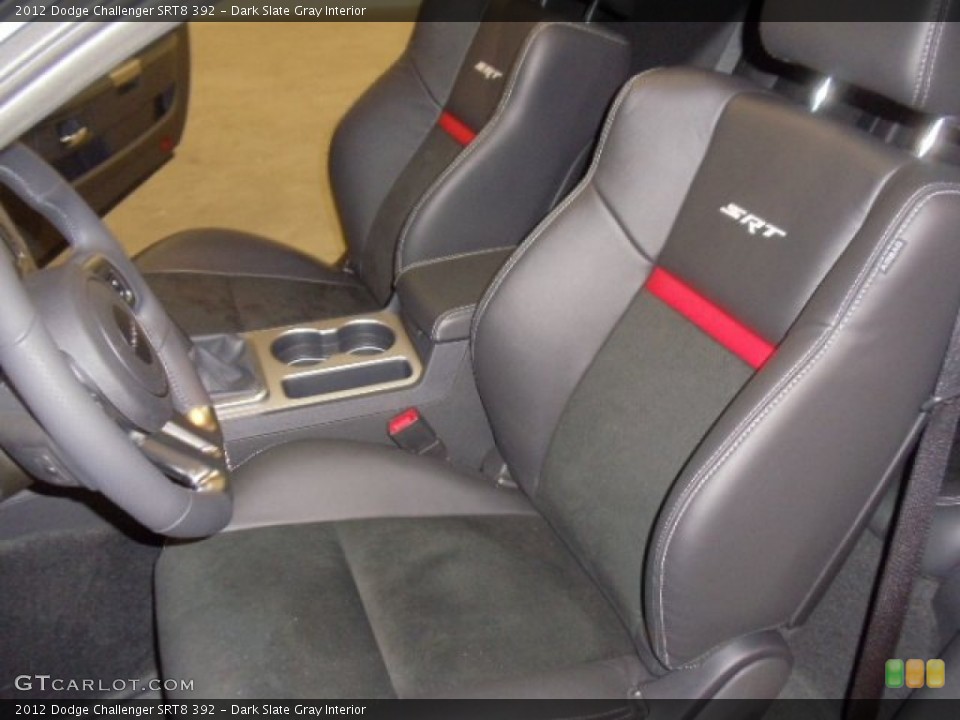 Dark Slate Gray Interior Photo for the 2012 Dodge Challenger SRT8 392 #59904392