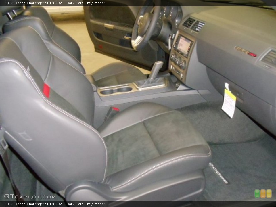Dark Slate Gray Interior Photo for the 2012 Dodge Challenger SRT8 392 #59904419