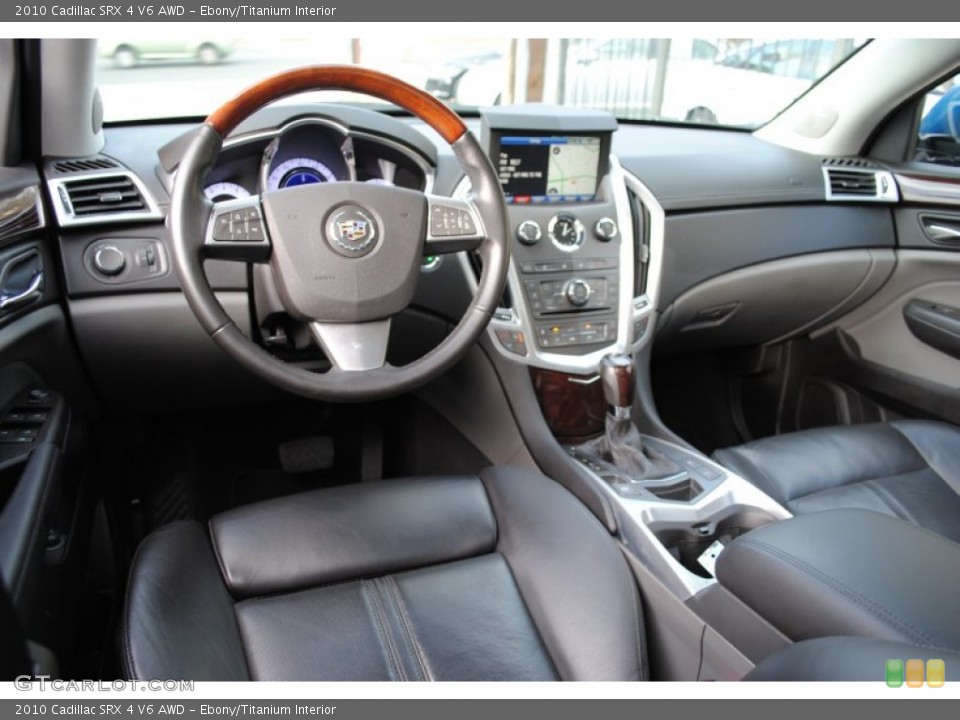 Ebony/Titanium Interior Dashboard for the 2010 Cadillac SRX 4 V6 AWD #59906876