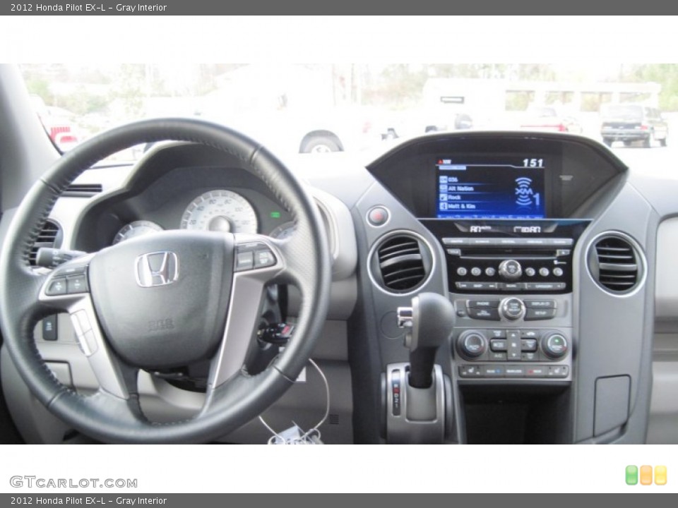Gray Interior Dashboard for the 2012 Honda Pilot EX-L #59907410