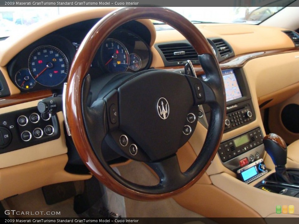 Cuoio Interior Steering Wheel for the 2009 Maserati GranTurismo  #59908244