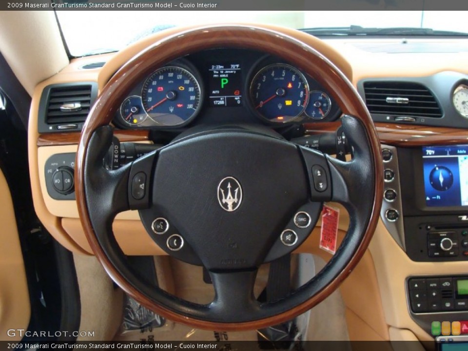 Cuoio Interior Steering Wheel for the 2009 Maserati GranTurismo  #59908274