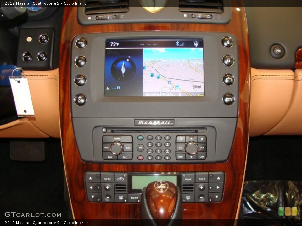 Cuoio Interior Navigation for the 2012 Maserati Quattroporte S #59908541
