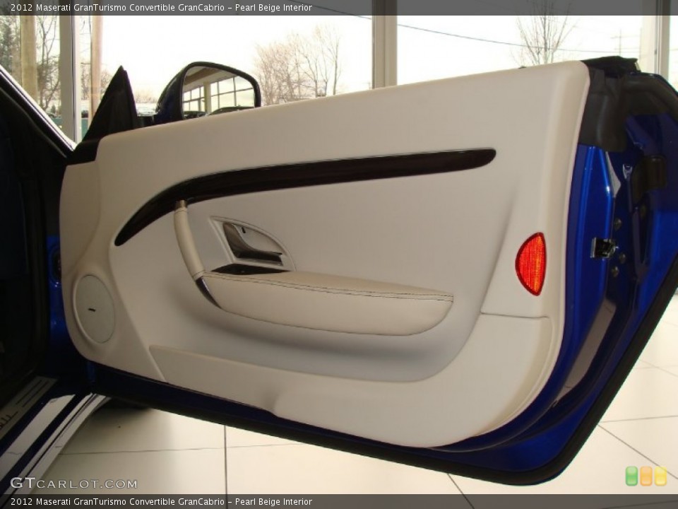Pearl Beige Interior Door Panel for the 2012 Maserati GranTurismo Convertible GranCabrio #59908694