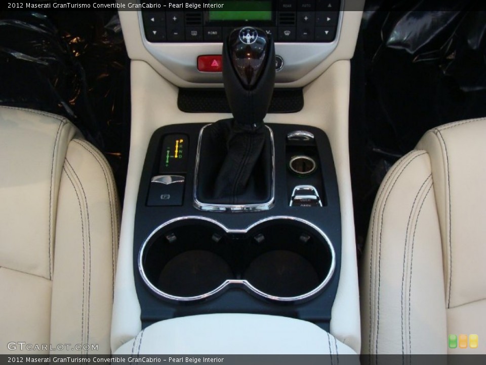 Pearl Beige Interior Transmission for the 2012 Maserati GranTurismo Convertible GranCabrio #59908792