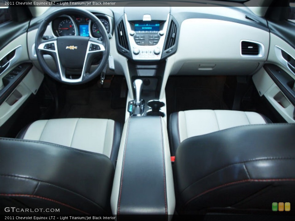 Light Titanium/Jet Black Interior Dashboard for the 2011 Chevrolet Equinox LTZ #59908908