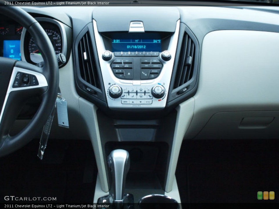 Light Titanium/Jet Black Interior Controls for the 2011 Chevrolet Equinox LTZ #59908919