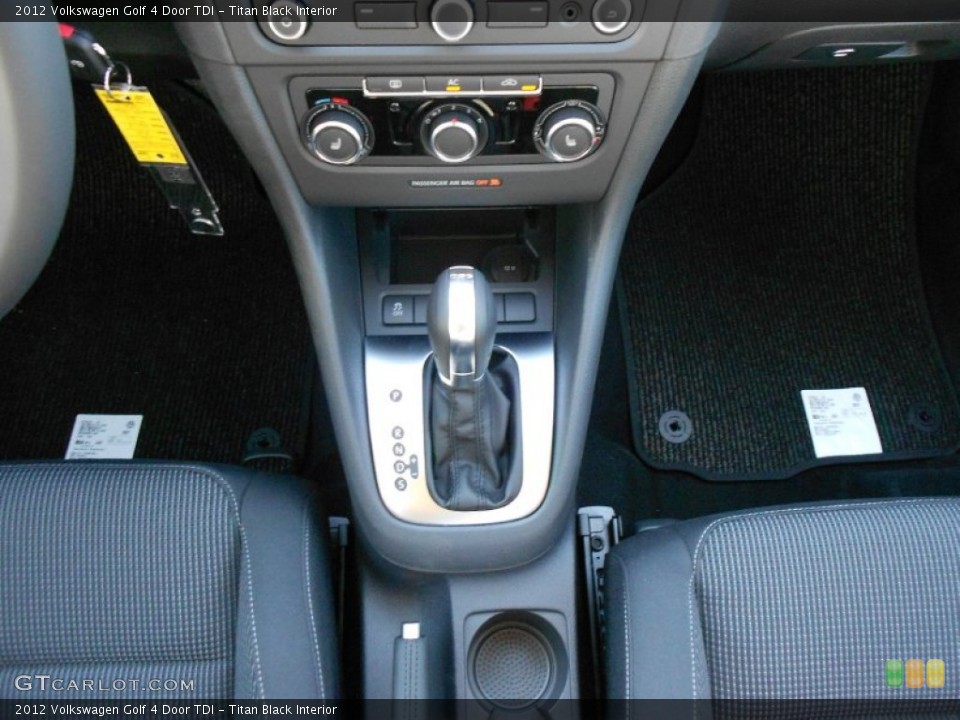 Titan Black Interior Transmission for the 2012 Volkswagen Golf 4 Door TDI #59909009