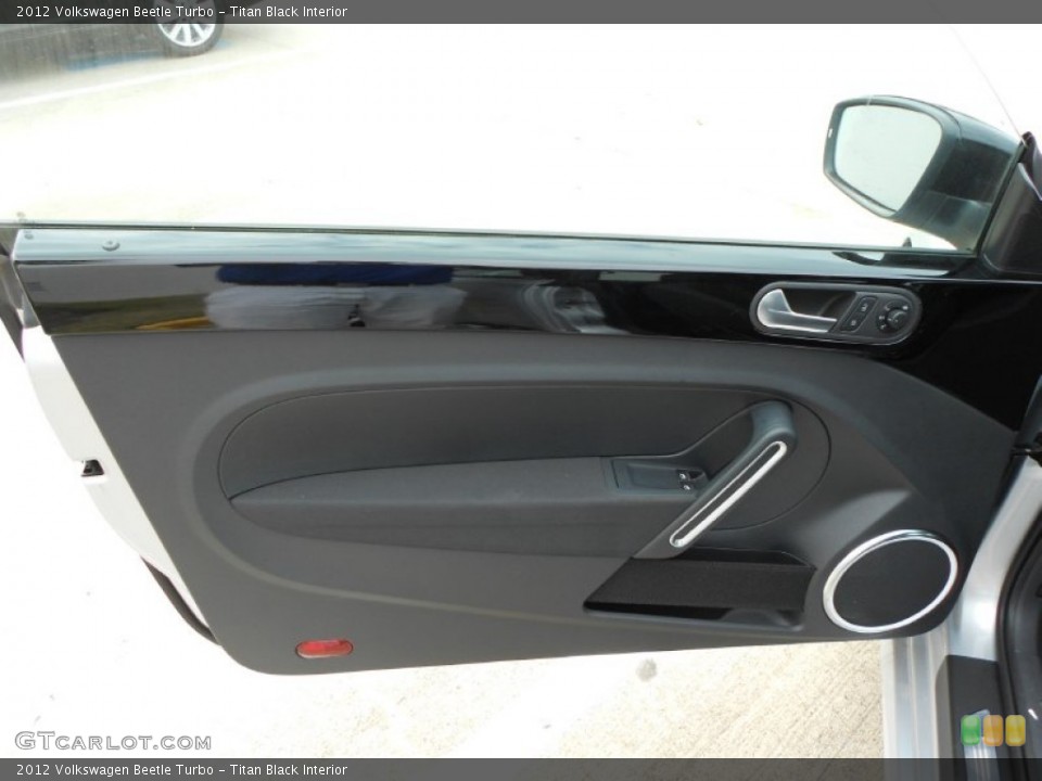 Titan Black Interior Door Panel for the 2012 Volkswagen Beetle Turbo #59909594