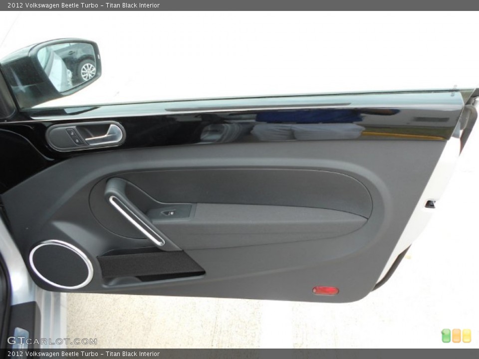 Titan Black Interior Door Panel for the 2012 Volkswagen Beetle Turbo #59909612