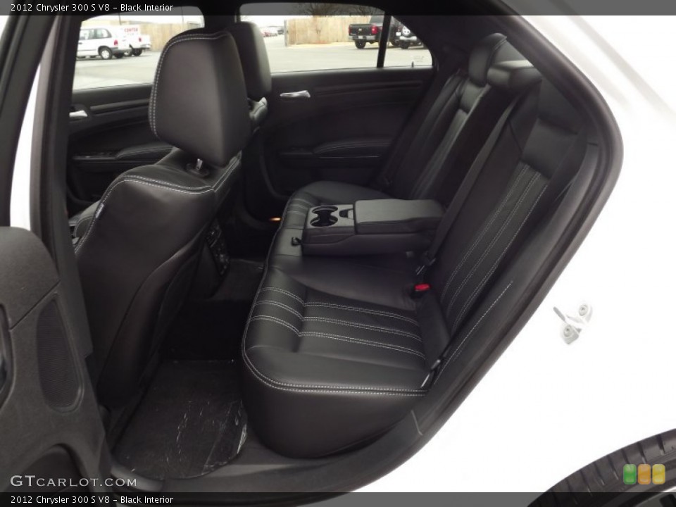 Black Interior Rear Seat for the 2012 Chrysler 300 S V8 #59909867