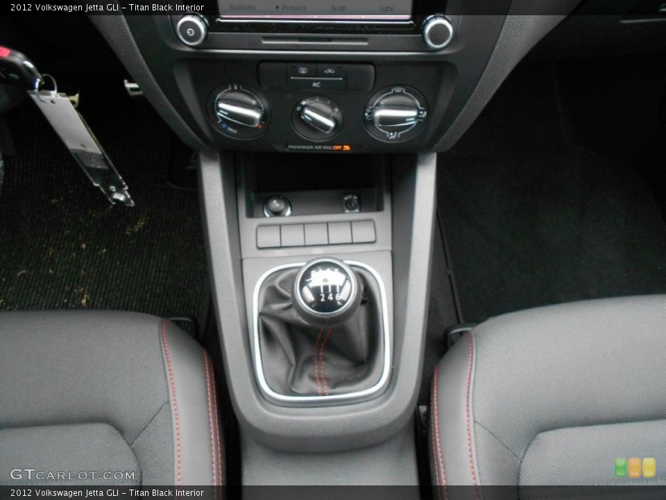 Titan Black Interior Transmission for the 2012 Volkswagen Jetta GLI #59910707