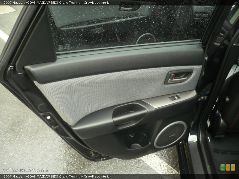 Gray/Black Interior Door Panel for the 2007 Mazda MAZDA3 MAZDASPEED3 Grand Touring #59911358