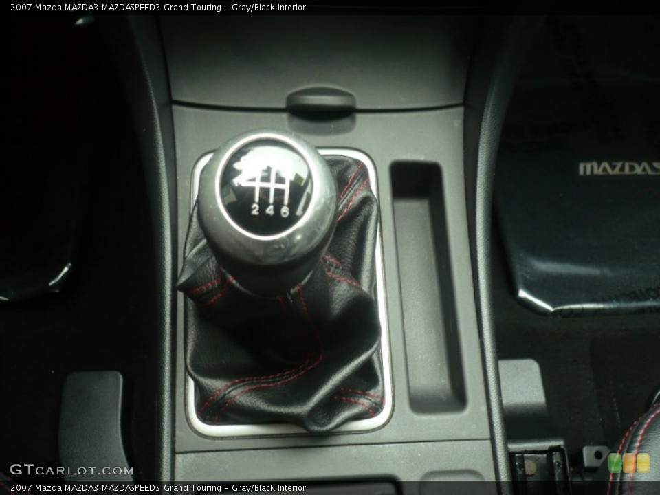 Gray/Black Interior Transmission for the 2007 Mazda MAZDA3 MAZDASPEED3 Grand Touring #59911445