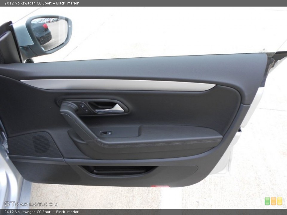 Black Interior Door Panel for the 2012 Volkswagen CC Sport #59911881