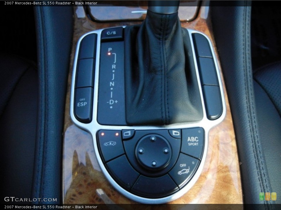 Black Interior Transmission for the 2007 Mercedes-Benz SL 550 Roadster #59912783