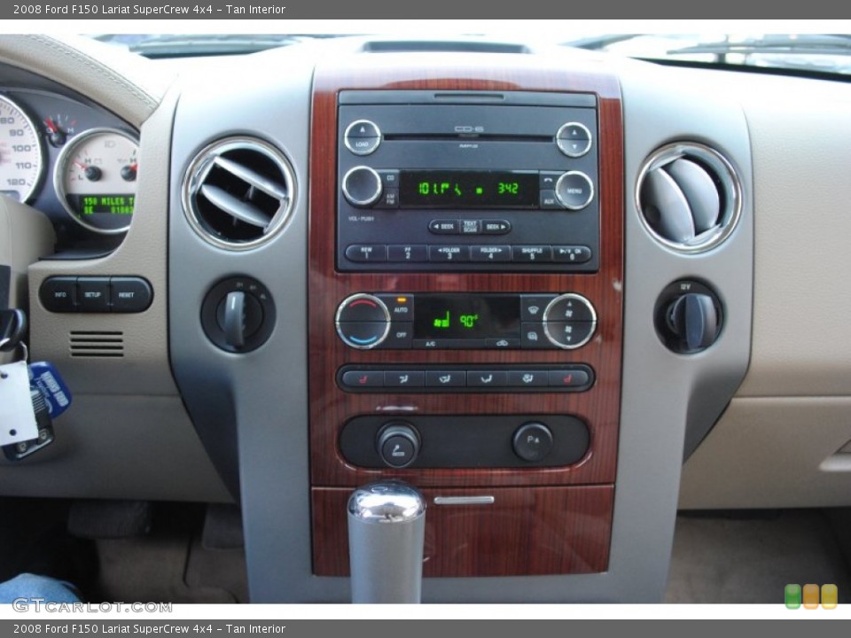 Tan Interior Controls for the 2008 Ford F150 Lariat SuperCrew 4x4 #59912796