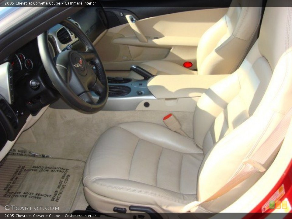 Cashmere Interior Photo for the 2005 Chevrolet Corvette Coupe #59914436
