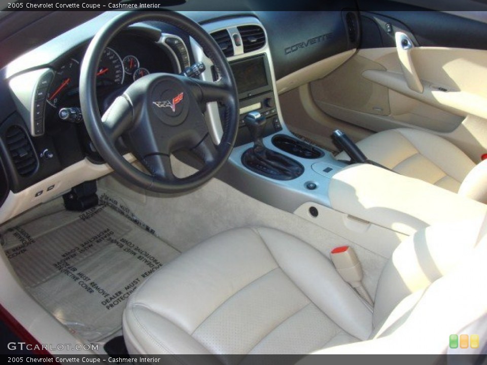 Cashmere Interior Prime Interior for the 2005 Chevrolet Corvette Coupe #59914445