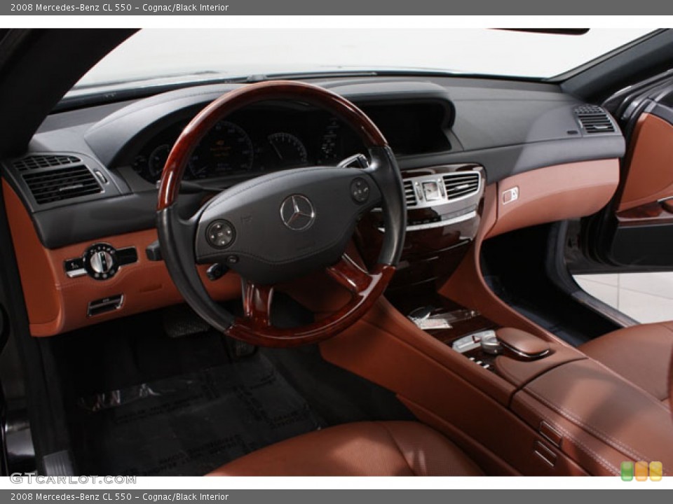 Cognac/Black Interior Dashboard for the 2008 Mercedes-Benz CL 550 #59916734