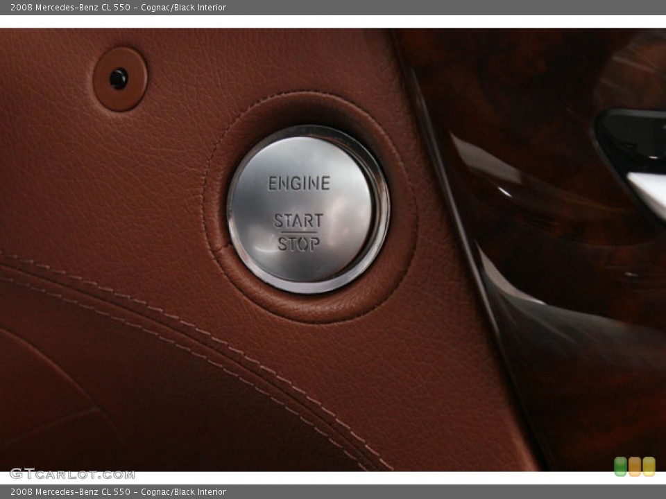 Cognac/Black Interior Controls for the 2008 Mercedes-Benz CL 550 #59916848