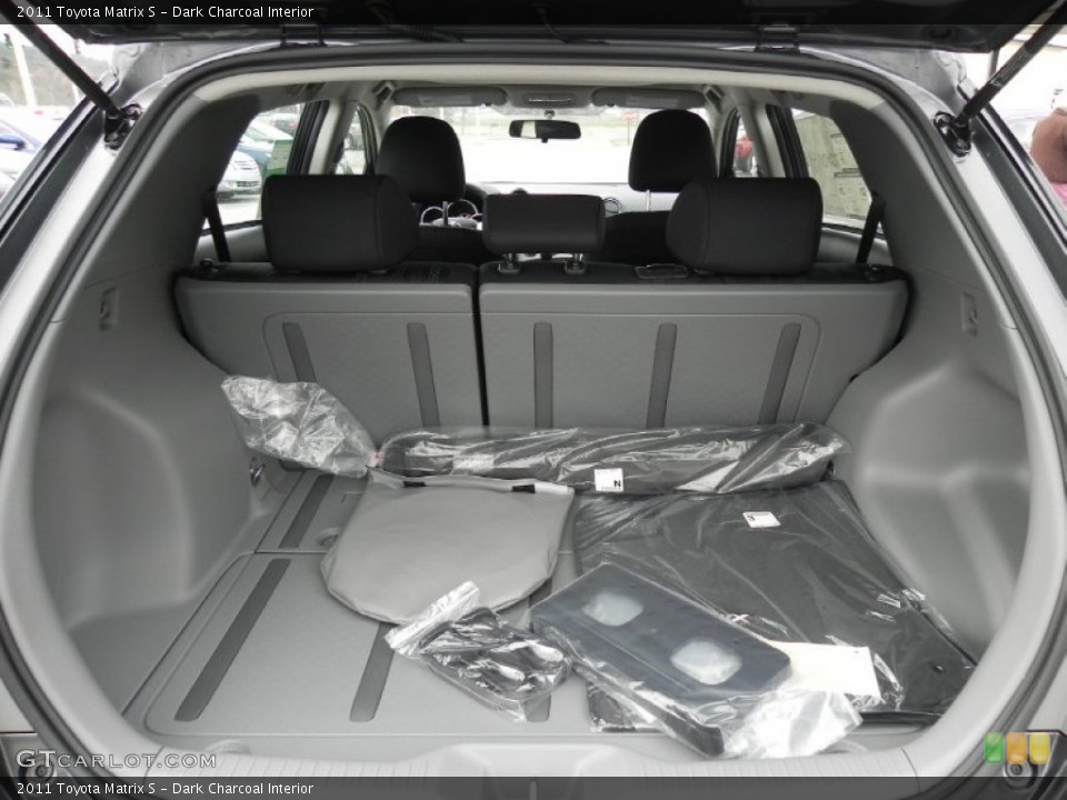 Dark Charcoal Interior Trunk for the 2011 Toyota Matrix S #59917868
