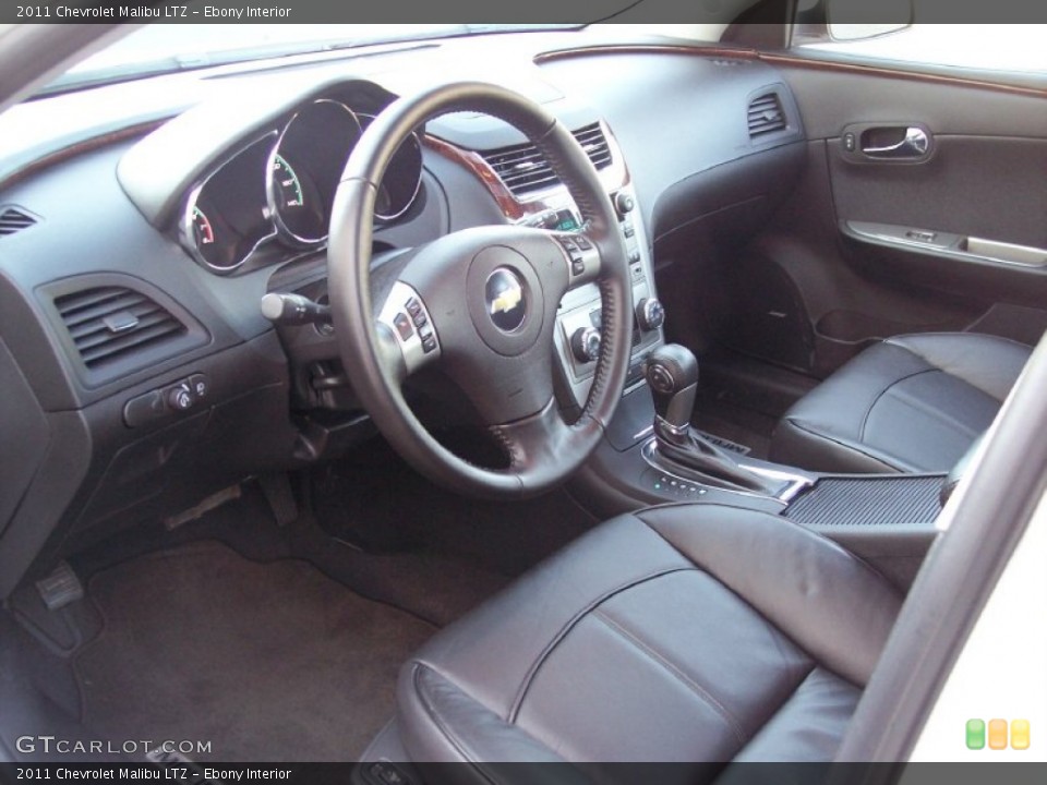 Ebony Interior Prime Interior for the 2011 Chevrolet Malibu LTZ #59918929