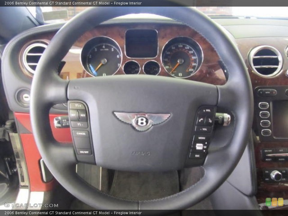 Fireglow Interior Steering Wheel for the 2006 Bentley Continental GT  #59919695