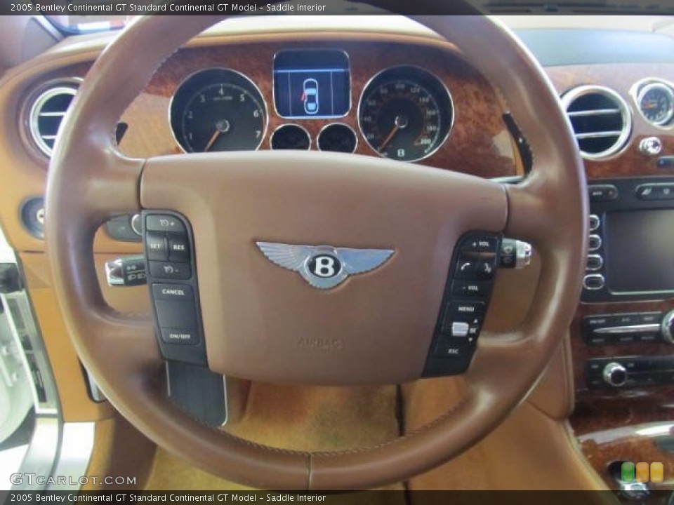 Saddle Interior Steering Wheel for the 2005 Bentley Continental GT  #59919905