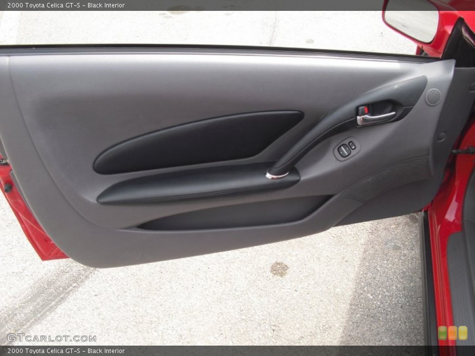 Black Interior Door Panel for the 2000 Toyota Celica GT-S #59927558