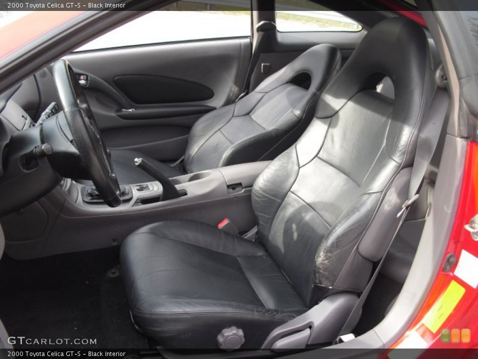 Black Interior Front Seat for the 2000 Toyota Celica GT-S #59927585