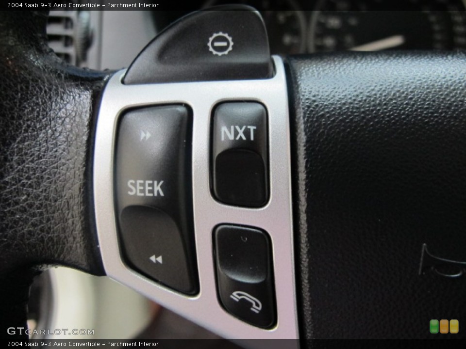 Parchment Interior Controls for the 2004 Saab 9-3 Aero Convertible #59928299
